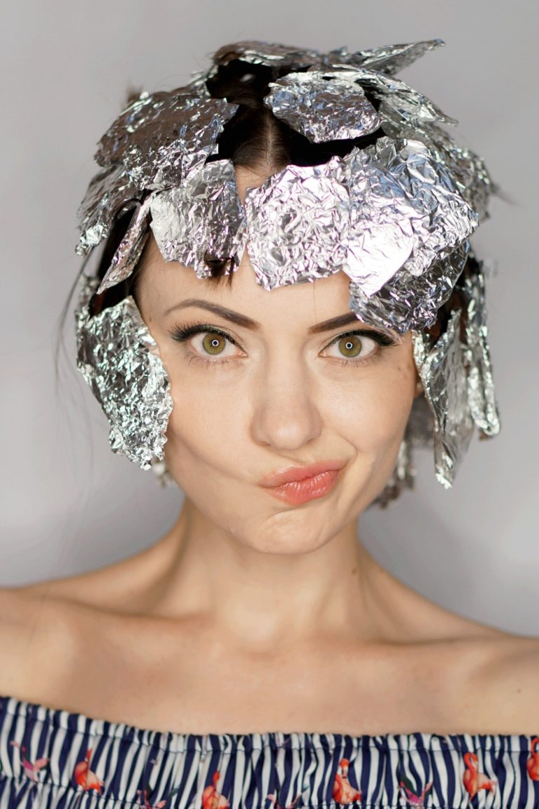 How To Curl Your Hair Using A Flat Iron And Aluminum Foil