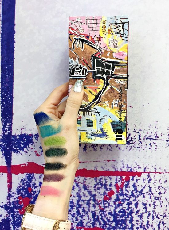 Urban Decay Jean-Michel Basquiat Tenant Eyeshadow Palette - Review Swatches