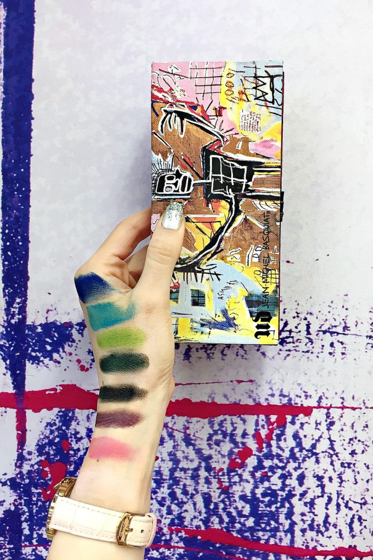 Urban Decay Jean-Michel Basquiat Tenant Eyeshadow Palette - Review Swatches