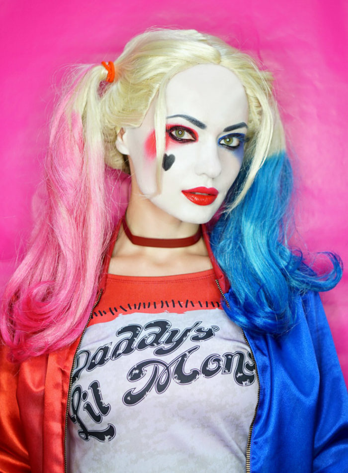 Harley Quinn Suicide Squad Makeup Tutorial