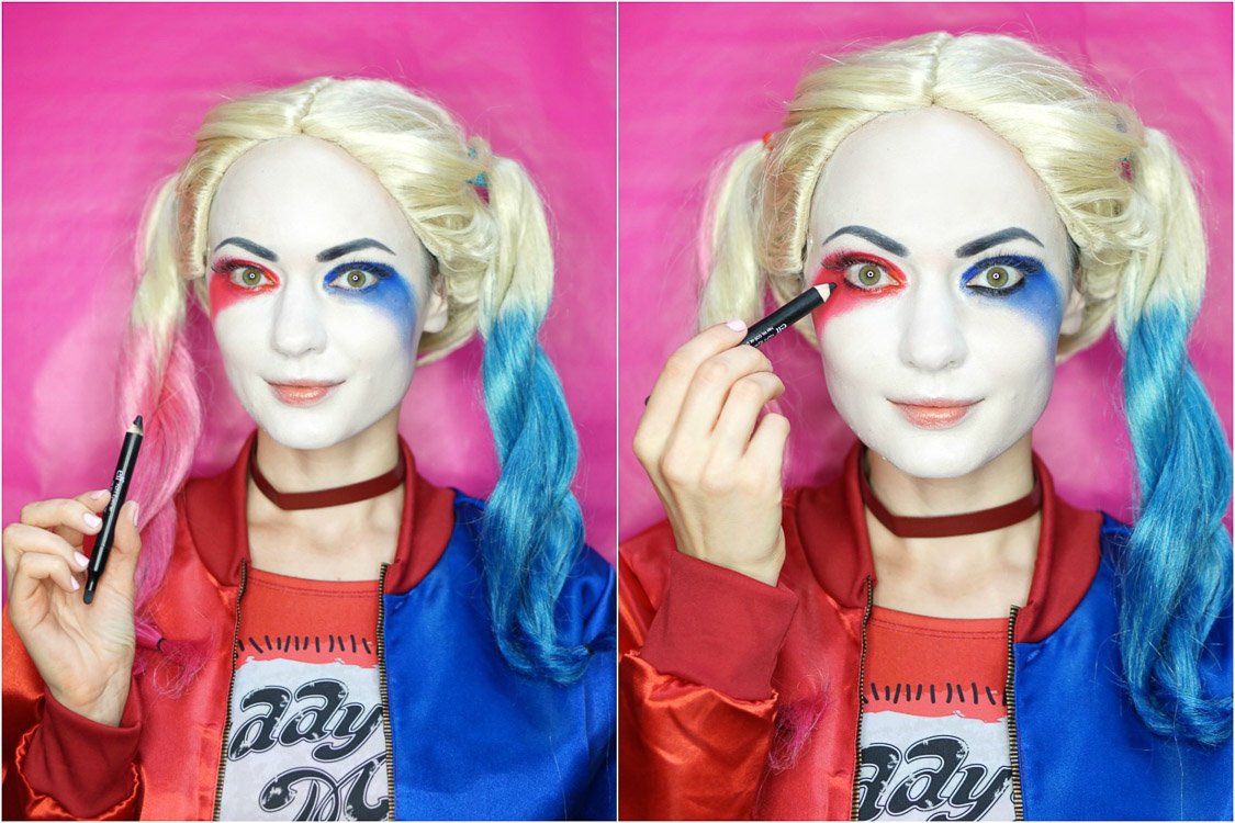 katastrofale statsminister næve Harley Quinn Makeup Tutorial | Step-by-Step Suicide Squad Makeup