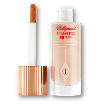 Charlotte Tilbury Hollywood Flawless Filter gives your skin the glowing from within look.