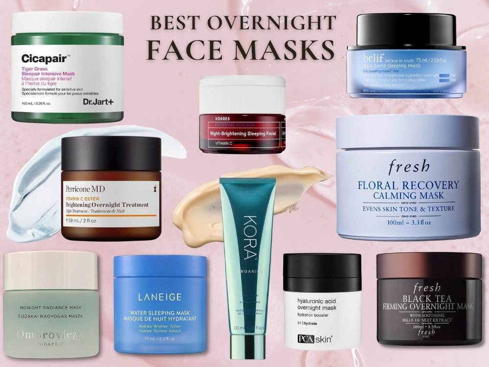 best overnight face masks